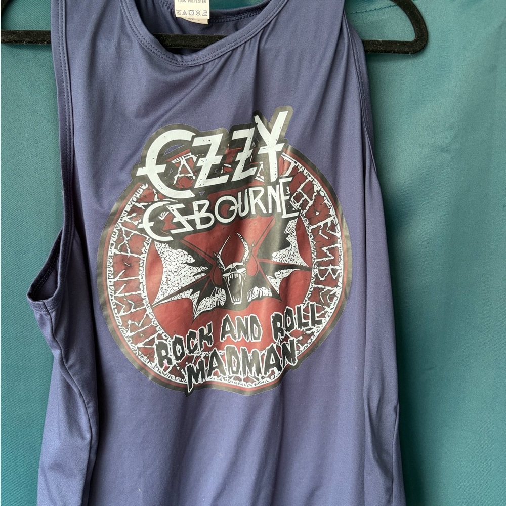 Ozzy Rock Graphic Tank Top